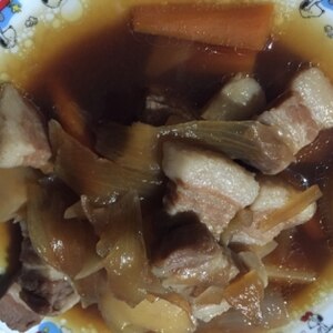 簡単！豚バラ塊肉でうまうま肉じゃが